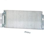  Hager Orion plus FL314A Fém modul szerelőlap, 150mm magás, 400mm széles szekrényekhez, mélységben állítható, Orion plus (Hager FL314A) (FL314A)