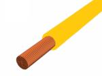 MKH (H07V-K) 1x2, 5 mm2 sárga sodrott réz PVC szigetelésű 450/750V vezeték (V3811)