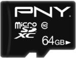 PNY microSDXC 64GB Performance Plus C10 P-SDU64G10PPL-GE