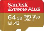 SanDisk microSDXC Extreme Plus 64GB A2 (SDSQXBZ-064G-GN6MA/186506)