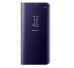  Husa Book compatibil Samsung galaxy S6 EDGE MOV-violet Clear view