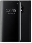  Husa Flip Stand Mirror, Samsung Galaxy J7 2017, Black