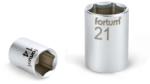 Fortum dugófej, 1/2", 19mm, 61CrV5, mattkróm, 38mm hosszú (4700419)