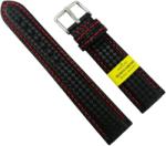 Morellato Curea de ceas Neagra din material textil si piele naturala Morellato - 18mm, 20mm, 22mm, 24mm A01U3586977883CR (A01U3586977883CR)