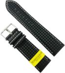 Morellato Curea de ceas Neagra din material textil si piele naturala Morellato - 18mm, 20mm, 22mm, 24mm A01U3586977817CR (A01U3586977817CR)