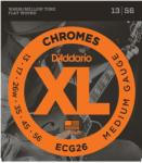 D'Addario ECG26 Chromes Flat Wound, 013-056