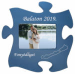Batadecor Balaton-nyaralás kék képkeret