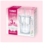BWT Vida vízszűrő kancsó 2, 6 l fehér + 3 db vízszűrő betétet, manuális mérővel (B815458)