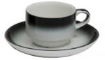 Gural Porselen - Marmaris White/Black Чашка с чинийка 230ml. (NBNEO02CT63SYH) (0180563)