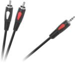 Cabletech Cablu 3.5 Tata-2rca 10m Eco-line Cabletech (kpo4004-10)