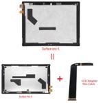  NBA001LCD004817 Microsoft Surface Pro 4 / Surface Pro 5 fekete OEM LCD kijelző érintővel (átalakító flex kábellel) (NBA001LCD004817)