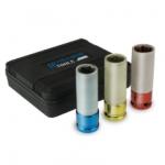 Dedra Tubulare Impact Pentru Jenți Aluminiu 17, 19, 21 Cu Protectie Siliconica (17m003)