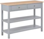 vidaXL Servantă, gri, 110x35x80 cm, MDF (280030) Comoda