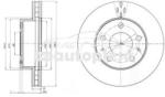 KRIEGER Disc frana AUDI A3 (8P1) (2003 - 2012) KRIEGER 0950004112