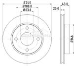 KRIEGER Disc frana AUDI A6 Allroad (4FH, C6) (2006 - 2011) KRIEGER 0950004103