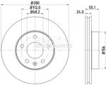 KRIEGER Disc frana BMW X6 (E71, E72) (2008 - 2014) KRIEGER 0950004120