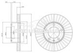 KRIEGER Disc frana SKODA FABIA I Limuzina (6Y3) (1999 - 2007) KRIEGER 0950004015