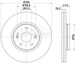KRIEGER Disc frana FIAT DUCATO platou / sasiu (244) (2002 - 2016) KRIEGER 0950004108