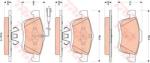TRW Set placute frana, frana disc FIAT PRATICO platou / sasiu (263) (2010 - 2016) TRW GDB1864