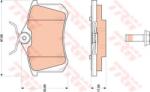 TRW Set placute frana, frana disc CITROEN C3 II (2009 - 2016) TRW GDB1813
