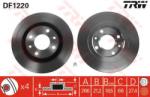TRW Disc frana CITROEN XANTIA Estate (X1) (1995 - 1998) TRW DF1220