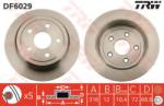 TRW Disc frana JEEP WRANGLER III (JK) (2007 - 2016) TRW DF6029