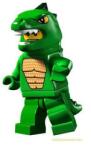 LEGO® Minifigurák Minifigura 5. sorozat - Krokodilruhás ember (col070)