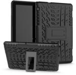  Tablettok Huawei Mediapad T5 10.1 (10.1col) - Armorlok ütésálló, kitámasztható, fekete tablet tok
