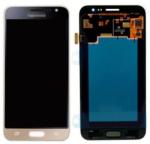 Samsung GH97-18414C Gyári Samsung Galaxy J3 (2016) J320 arany LCD kijelző érintővel (GH97-18414C)