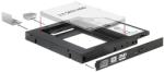 Delock Slim SATA 5.25" beépítő keret HDD/SSD számára (7 / 9, 5mm) [62669]
