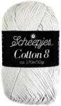 Scheepjes Cotton8 - 700 - világos szürke pamut fonal