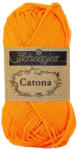 Scheepjes Catona 281 Tangerine - mandarin sárga pamut fonal