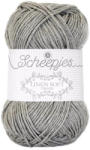 Scheepjes Linen Soft 619 - sötétszürke len tartalmú fonal