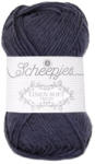 Scheepjes Linen Soft 617 - sötét acélszürke len tartalmú fonal