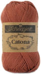 Scheepjes Catona 504 Brick Red - téglavörös pamut fonal