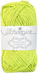Scheepjes Linen Soft 631 - sárgászöld len tartalmú fonal