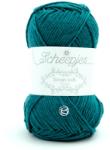 Scheepjes Linen Soft 608 - sötét türkiz len tartalmú fonal