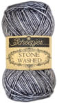 Scheepjes Stone Washed 802 Smoky Quartz - kvarc-szürke pamut keverék fonal