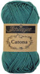 Scheepjes Catona 391 Deep Ocean Green - mélyzöld pamut fonal