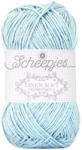 Scheepjes Linen Soft 629 - halványkék len tartalmú fonal