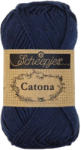 Scheepjes Catona 124 Ultramarine - mélykék pamut fonal