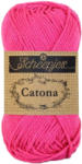 Scheepjes Catona 114 Shocking Pink - élénk pink pamut fonal