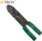 TROY Клещи за кабелни обувки и оголване на кабели 200 мм / troy 24006 / (t 24006)