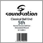 Soundsation SC132BE-5 - Ball End klasszikusgitár húr - A 0.35 Normal tension - D440D