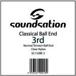 Soundsation SC132BE-3 - Ball End klasszikusgitár húr - G 0.40 Normal tension - D438D