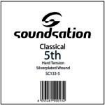 Soundsation SC133-5 - Klasszikusgitár húr - A 0.36 Hard tension - D433D