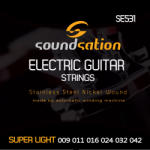 Soundsation SE531 - Elektromosgitár húrszett - Super Light - D460D