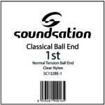 Soundsation SC132BE-1 - Ball End klasszikusgitár húr - E 0.28 Normal tension - D436D