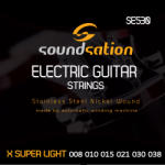 Soundsation SE530 - Elektromosgitár húrszett - X Super Light - D453D