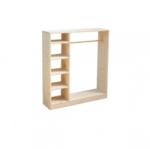 Merbau Garderoba tip Montessori Raft